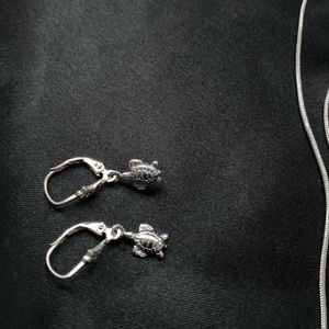 Sterling silver Hawaiian honu gift set